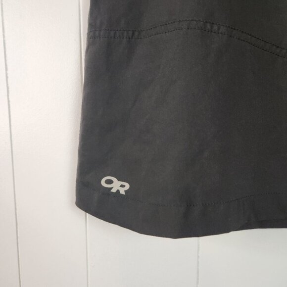Outdoor Research Black Expressa Skort Skirt Hiking UPF50 Mini Womens Size Large - Picture 2 of 9